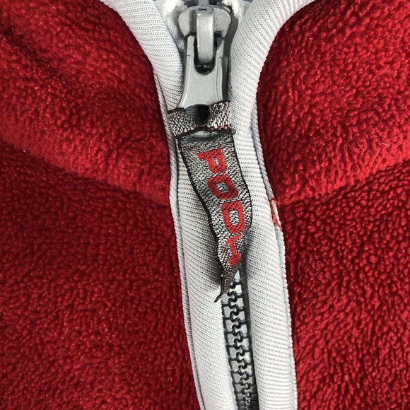 Vintage Winnie The Pooh Fleece Zip Up L Pooh Bear 1/4 Zip Disney 90s Pullover - Picture 6 of 12